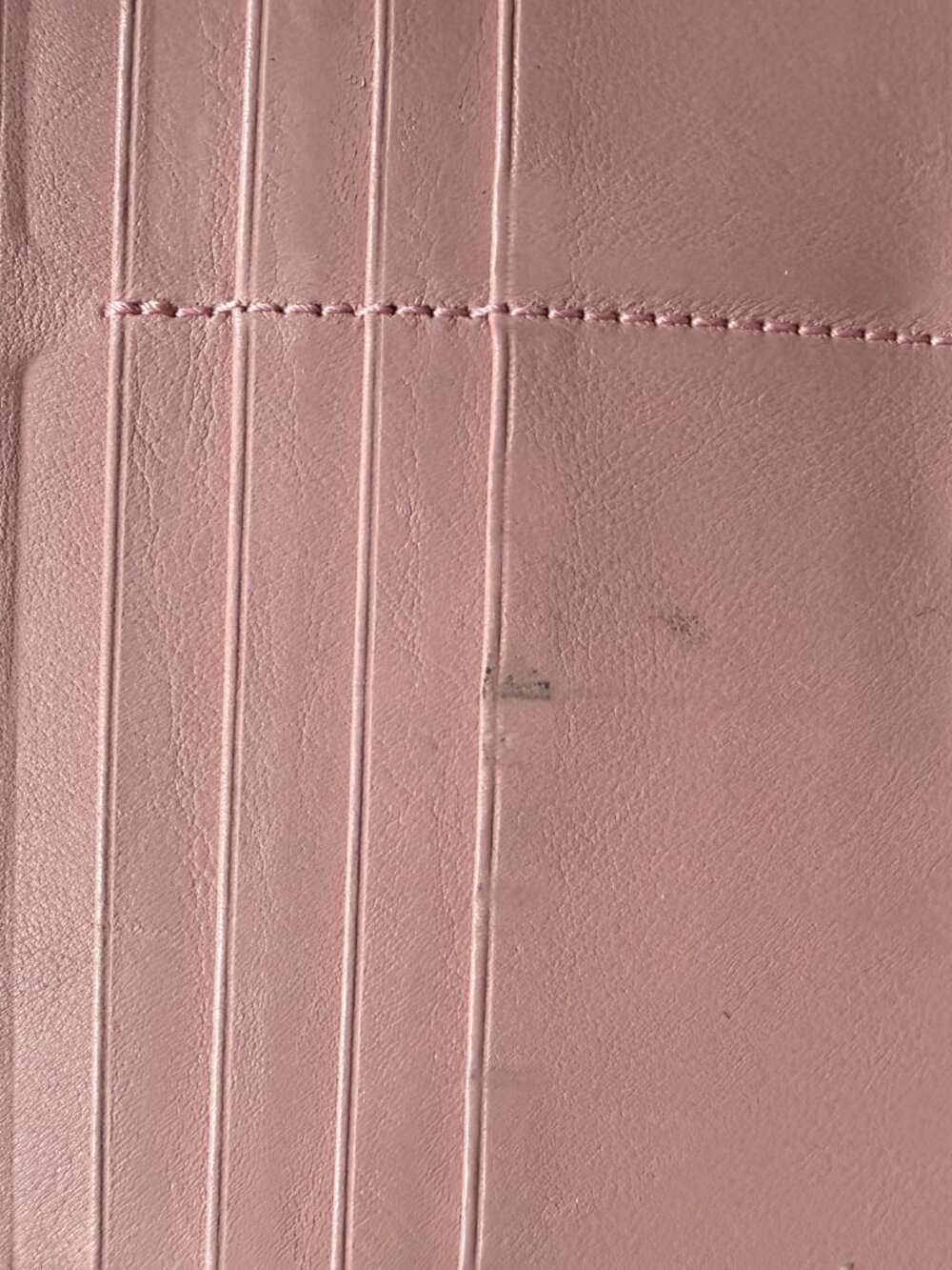 Gucci Long Pink Zippy Vintage Leather Wallet 7.5"x4" - Picture 9 of 14